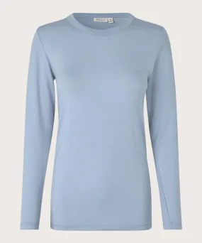 1006182 MaDoritla Top - Blue Fog