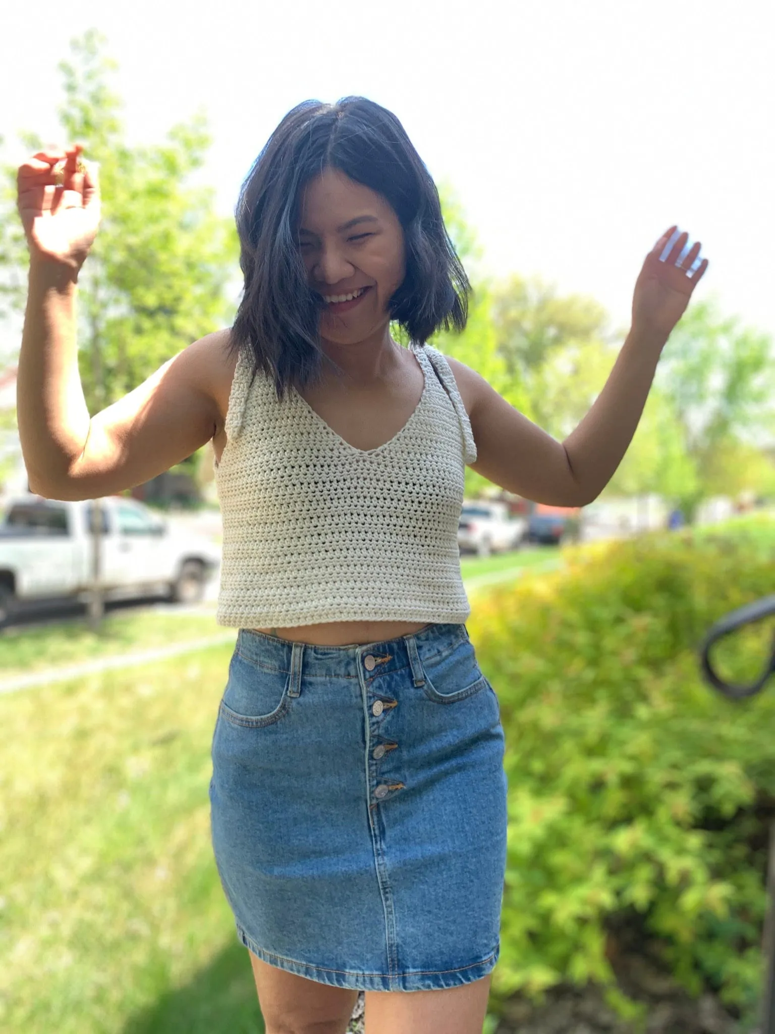 crochet tank top pattern : us women's XS - XXL PDF file/Photo and video tutorial,crochet tank top,crochet summer top,crochet pattern,crochet