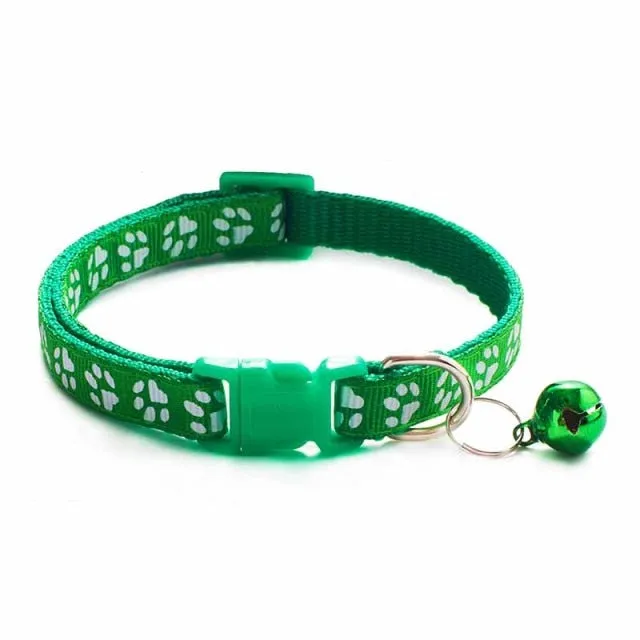 Cute Bell Adjustable Collars for Dogs