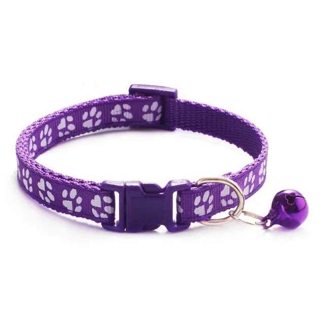 Cute Bell Adjustable Collars for Dogs