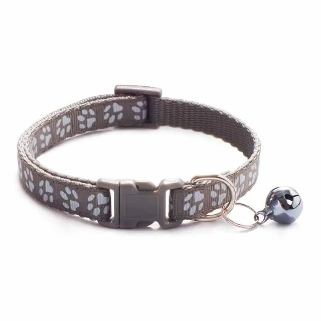 Cute Bell Adjustable Collars for Dogs