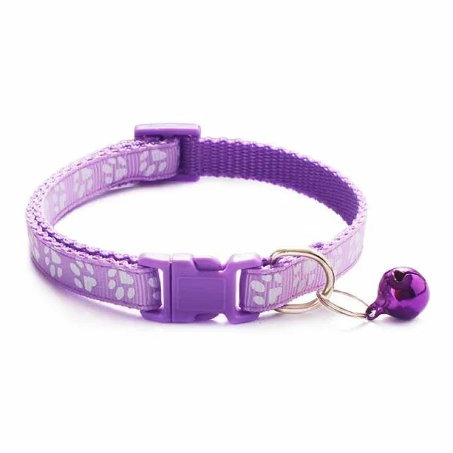 Cute Bell Adjustable Collars for Dogs