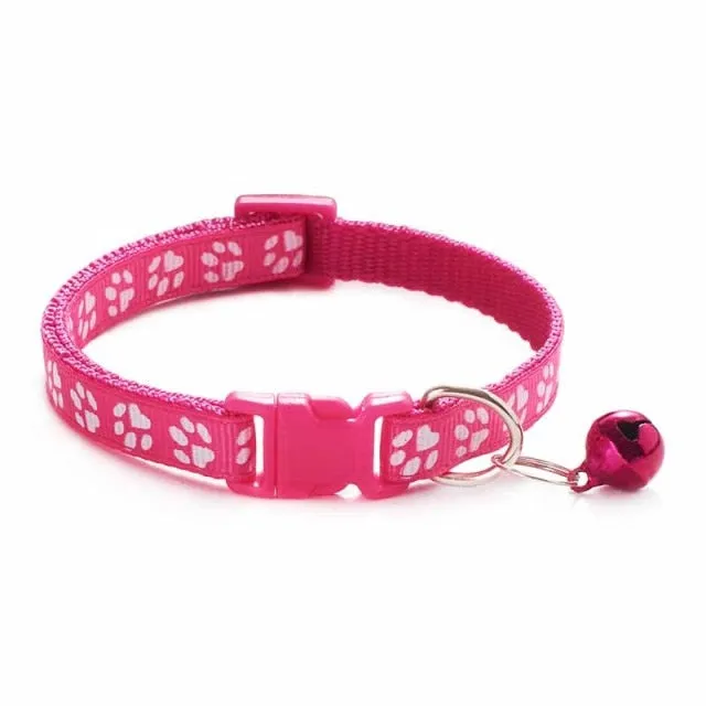 Cute Bell Adjustable Collars for Dogs
