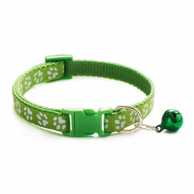 Cute Bell Adjustable Collars for Dogs