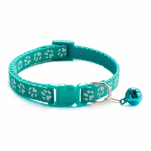 Cute Bell Adjustable Collars for Dogs