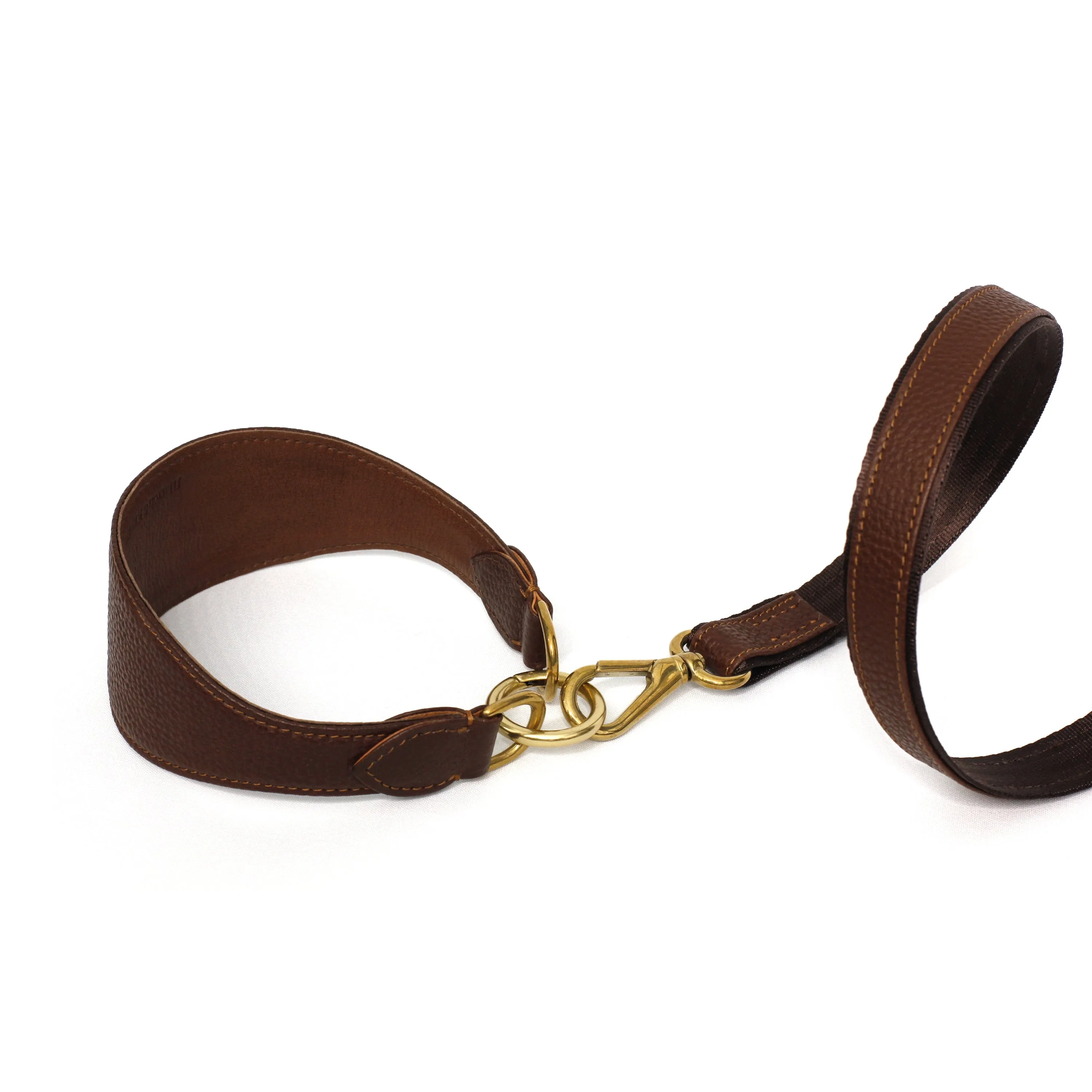 Dog collar - cow leather