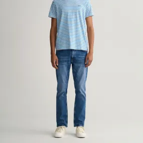 GANT Arley Regular Fit Jeans Mid Blue Core