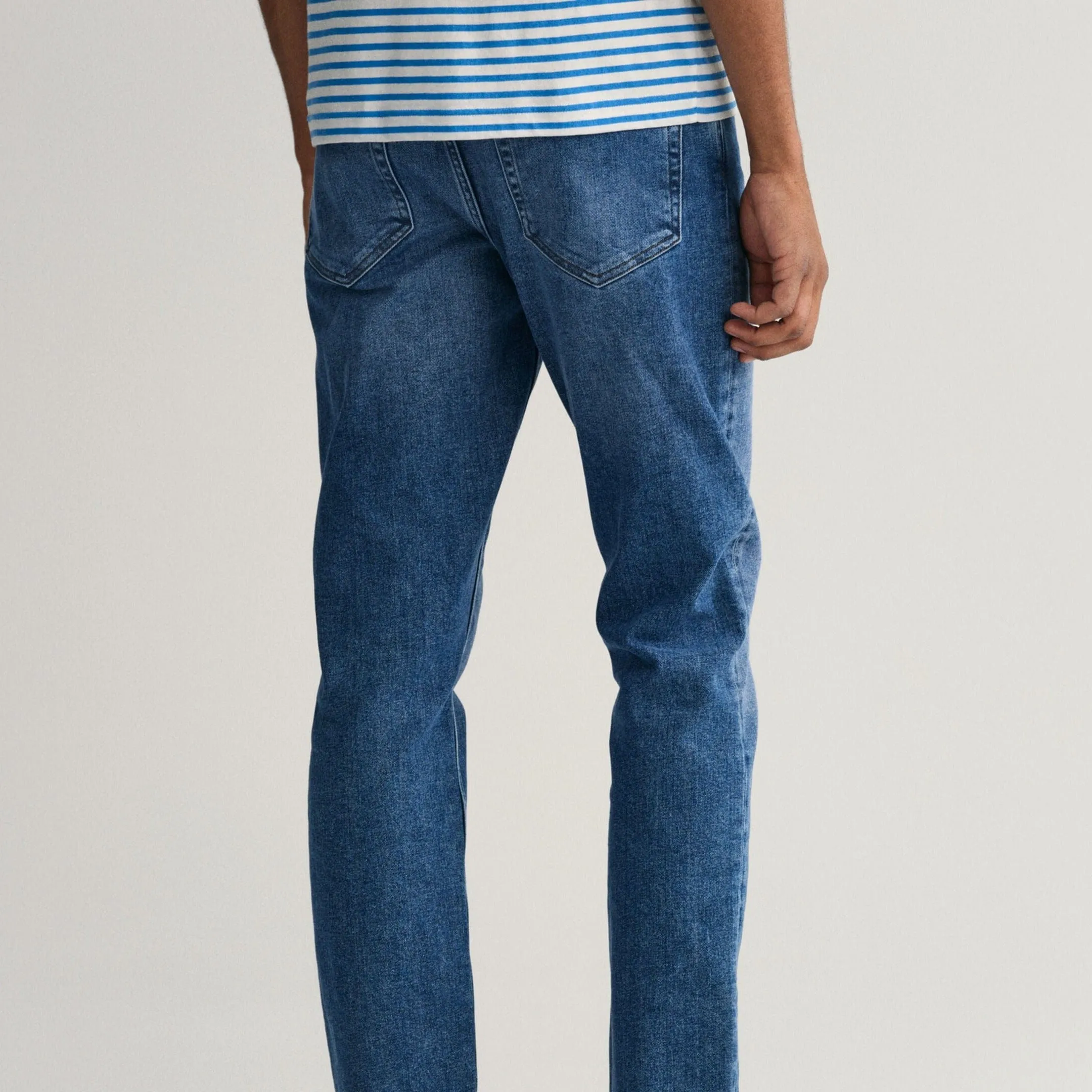 GANT Arley Regular Fit Jeans Mid Blue Core