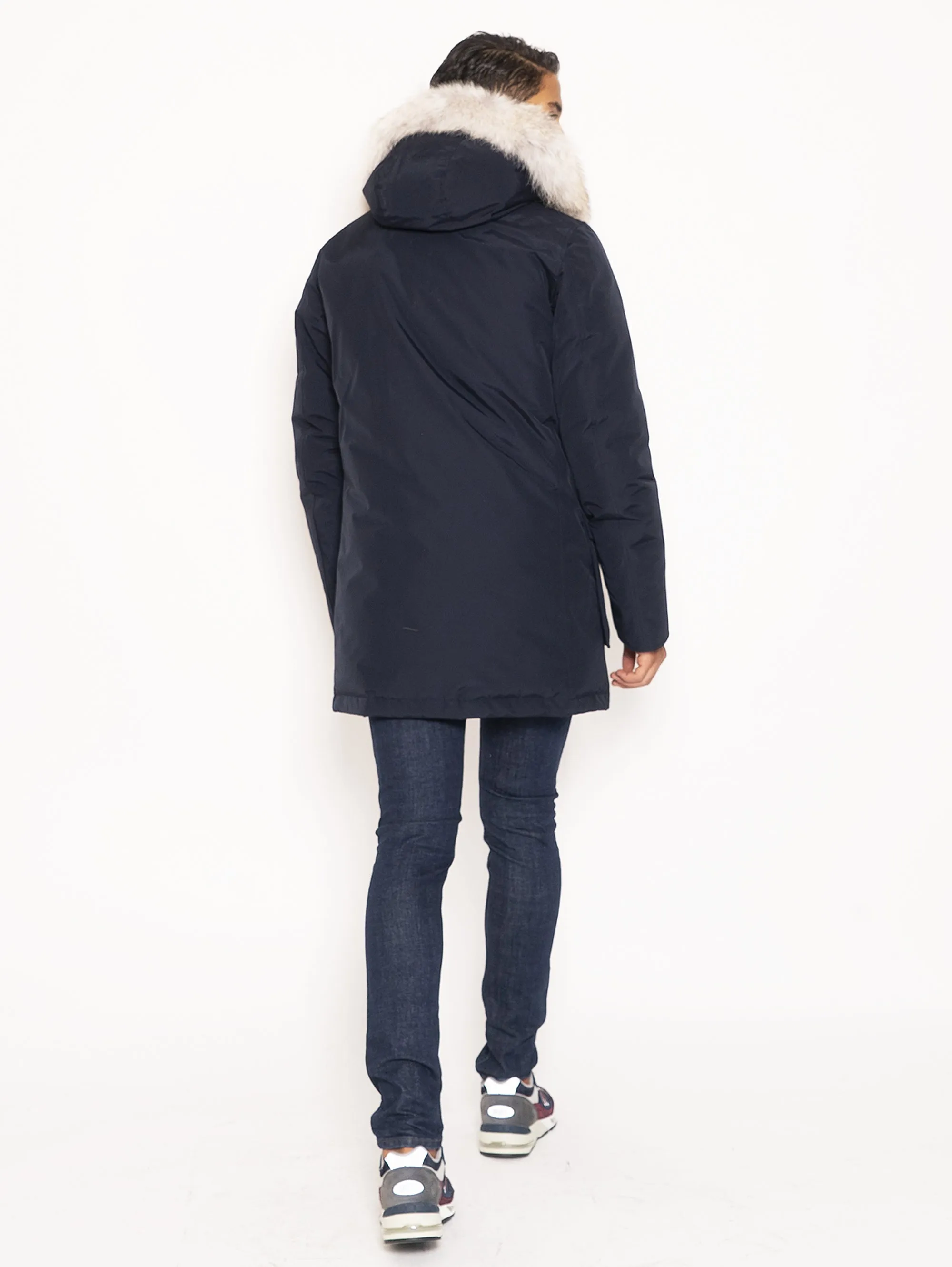Giaccone Parka in Ramar - Blu