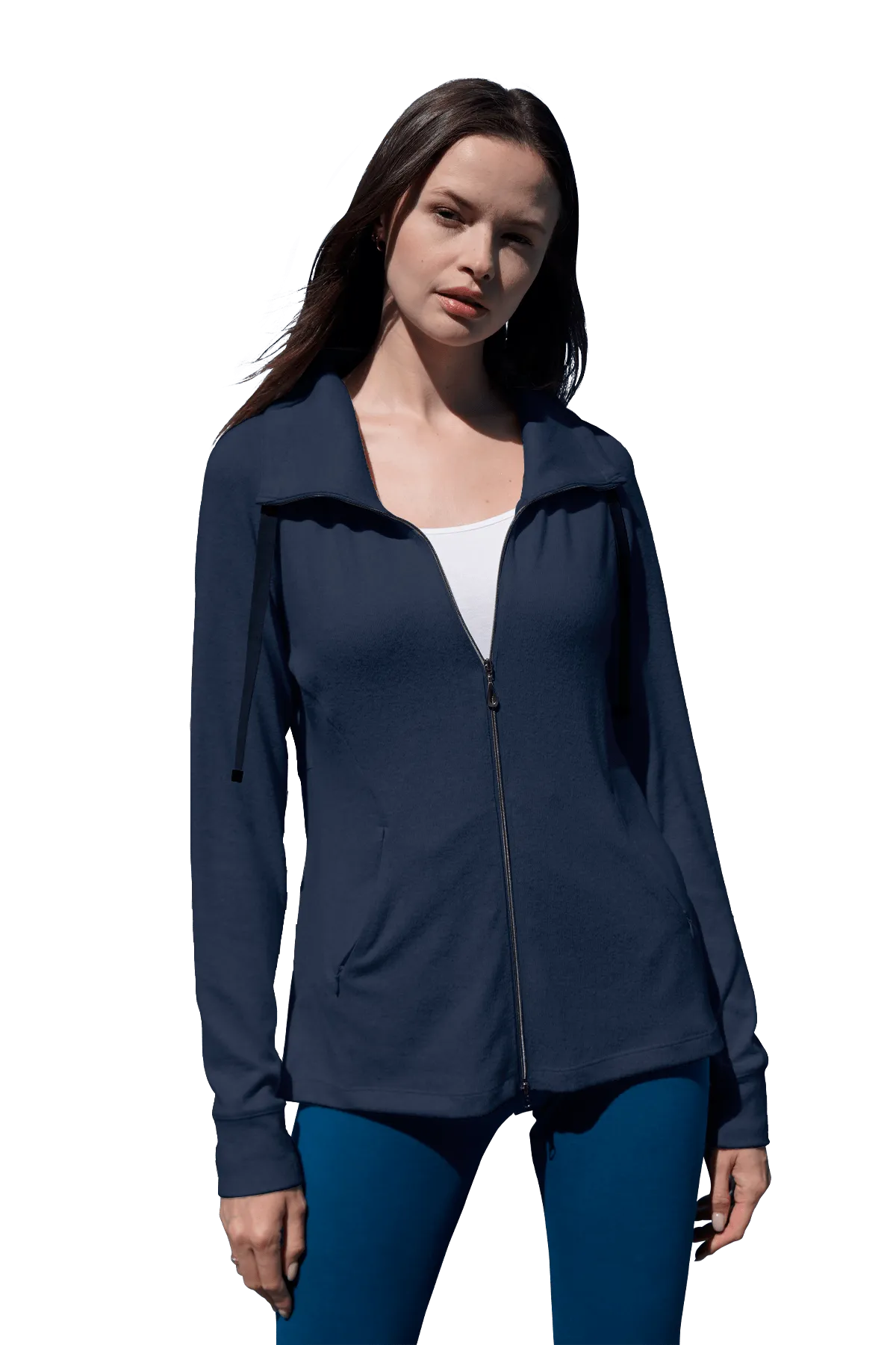 Greg Norman - Women's Mock Neck Full Zip Jacket