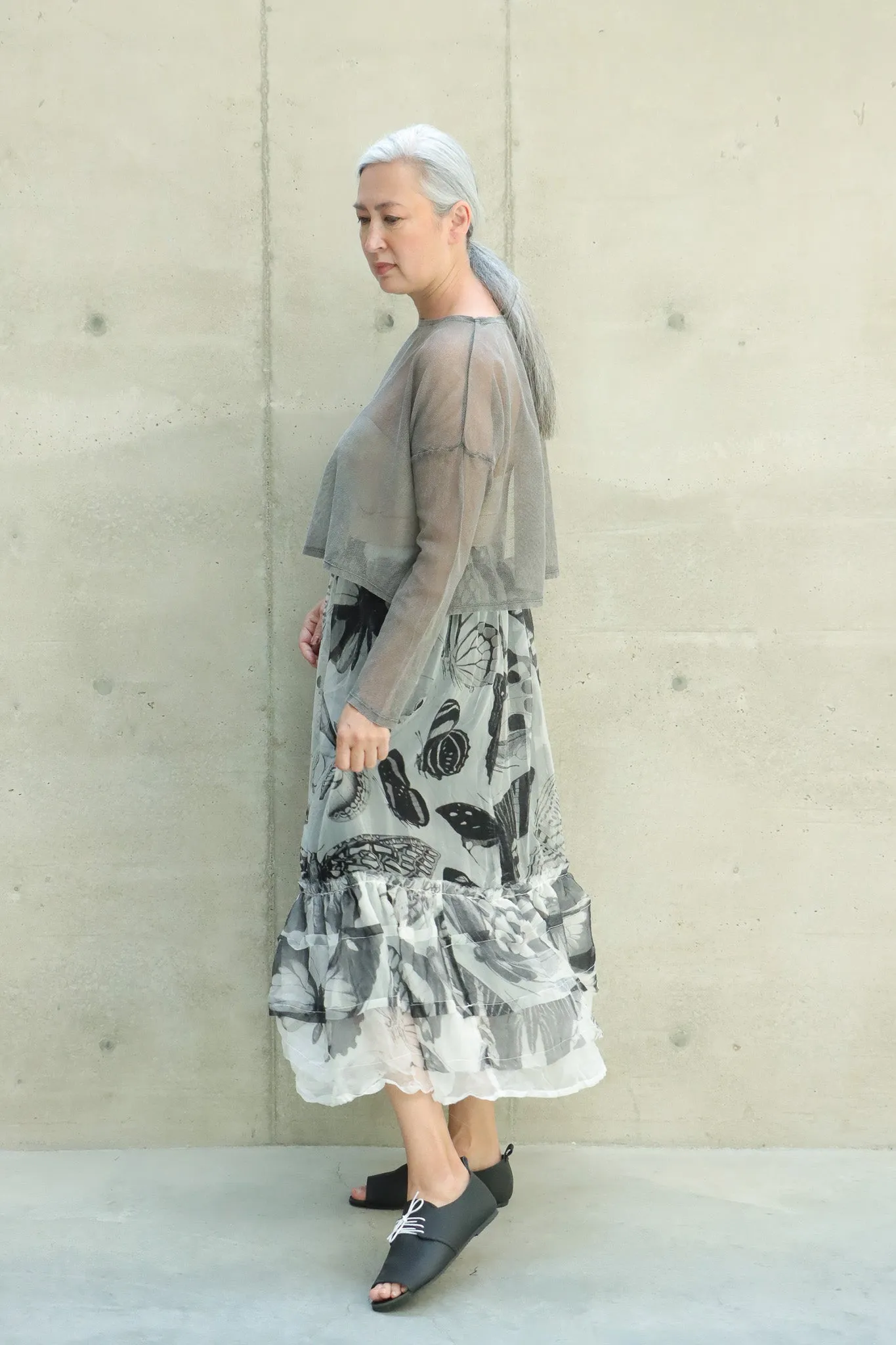 Krista Larson Printed Underpinning Skirt