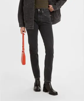 Levi's Women's 501 Skinny Jeans - Faded Black