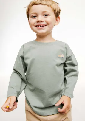 Long Sleeve Bike Tshirt - Green