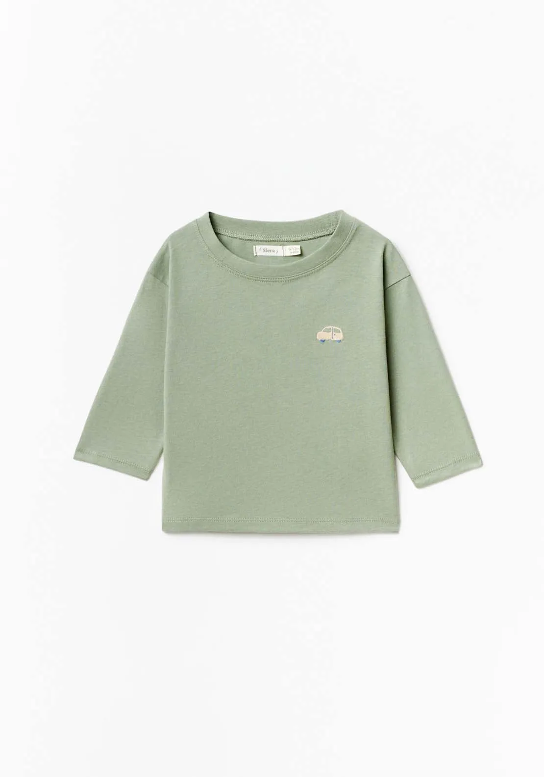 Long Sleeve Bike Tshirt - Green