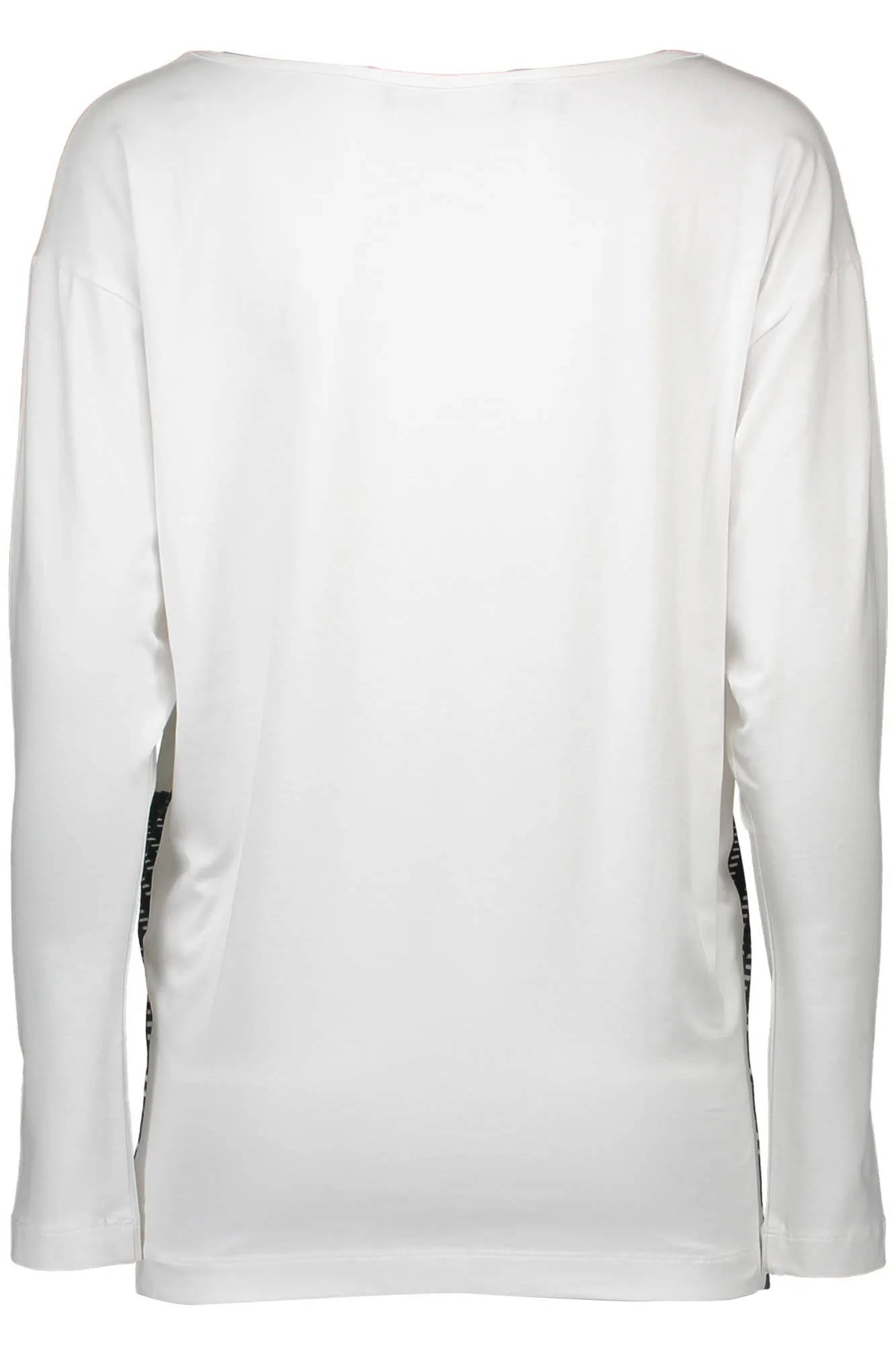 LOVE MOSCHINO LONG SLEEVE T-SHIRT WOMAN WHITE