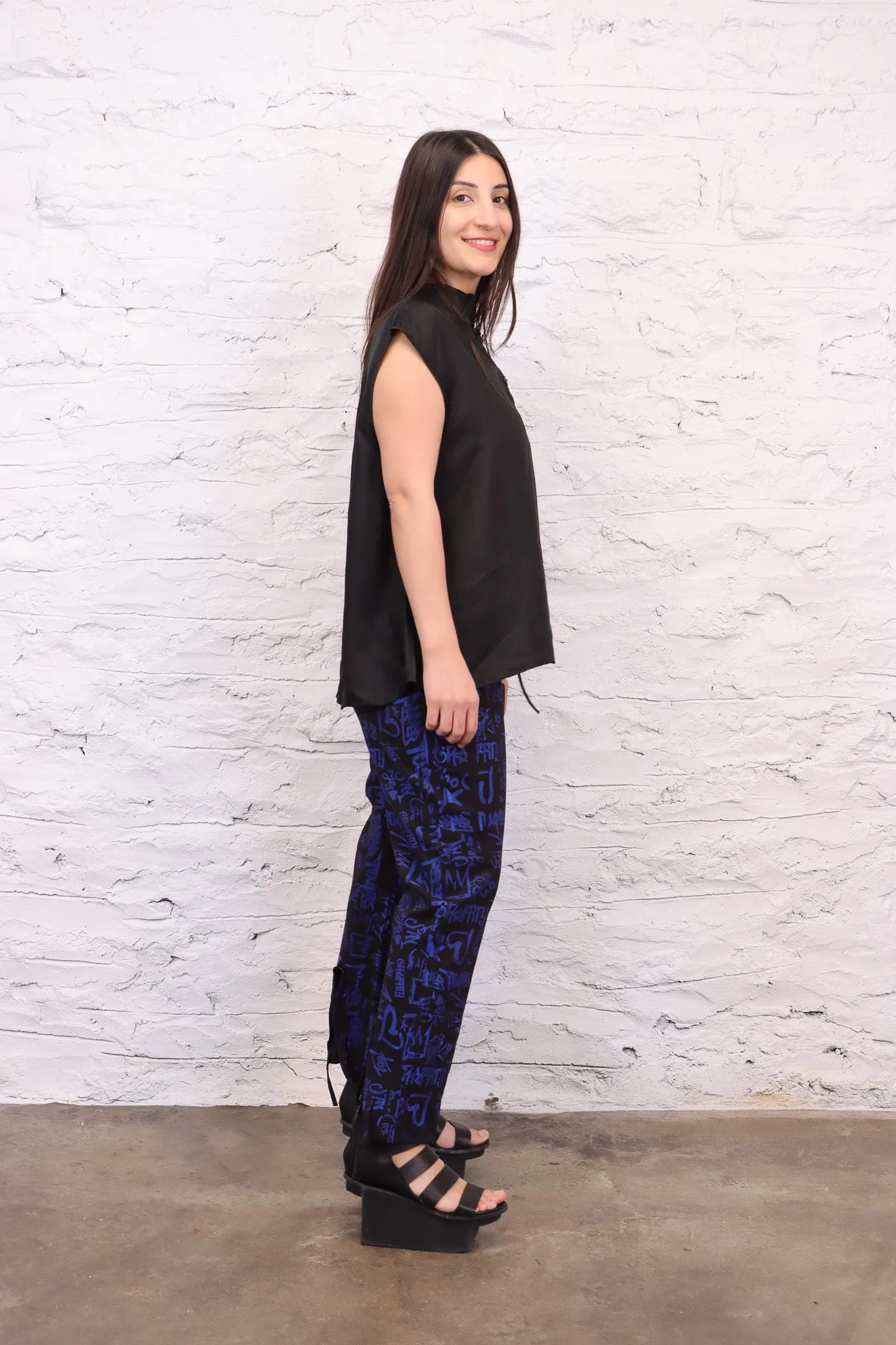 Paper Temples Cropped Layer Tunic