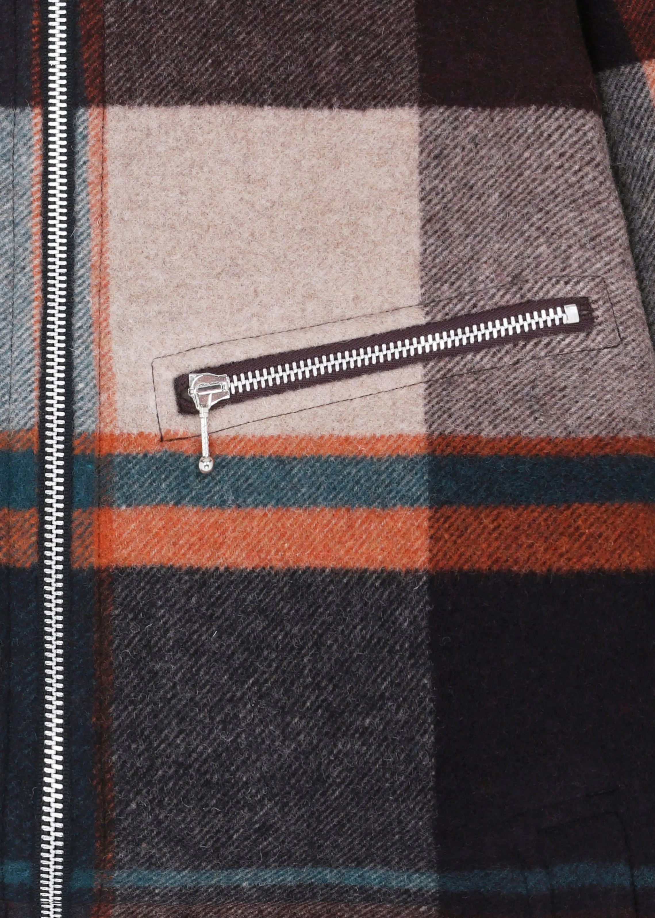Paul Smith Harrington Jacket - White/Multi Check