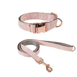 PAWS ASIA China Suppliers Luxury Durable Adjustable Thick Strong Large Dog Collar And Leash