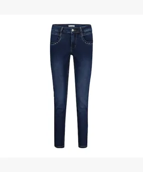 Red Button Sissy Dark Blue & Rivets Jeans