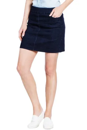 SLIMSATION Pull On BLACK SKORT