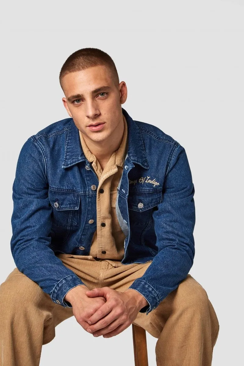 Till Mens mid marble bull denim Jacket