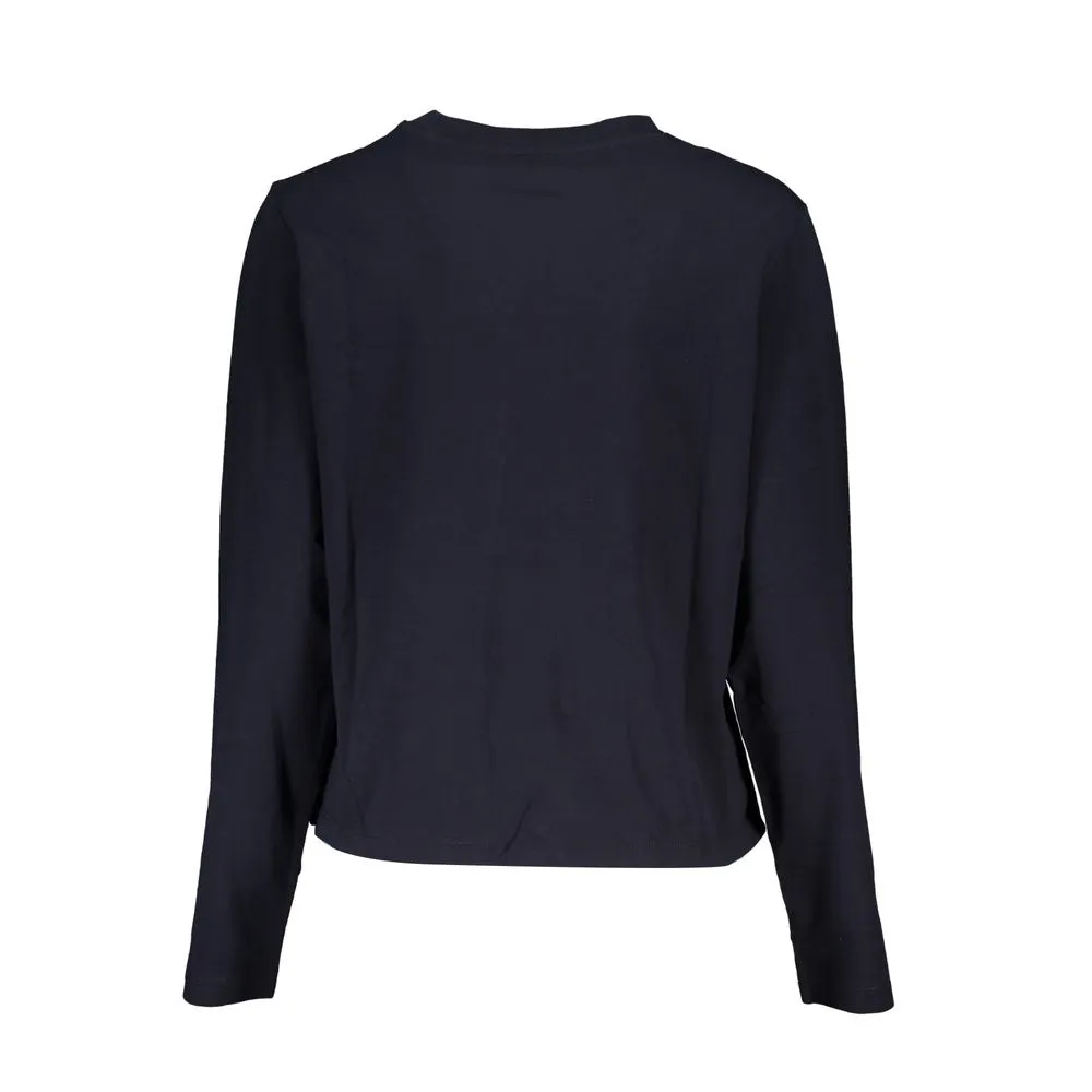 Tommy Hilfiger Blue Cotton Tops & T-Shirt
