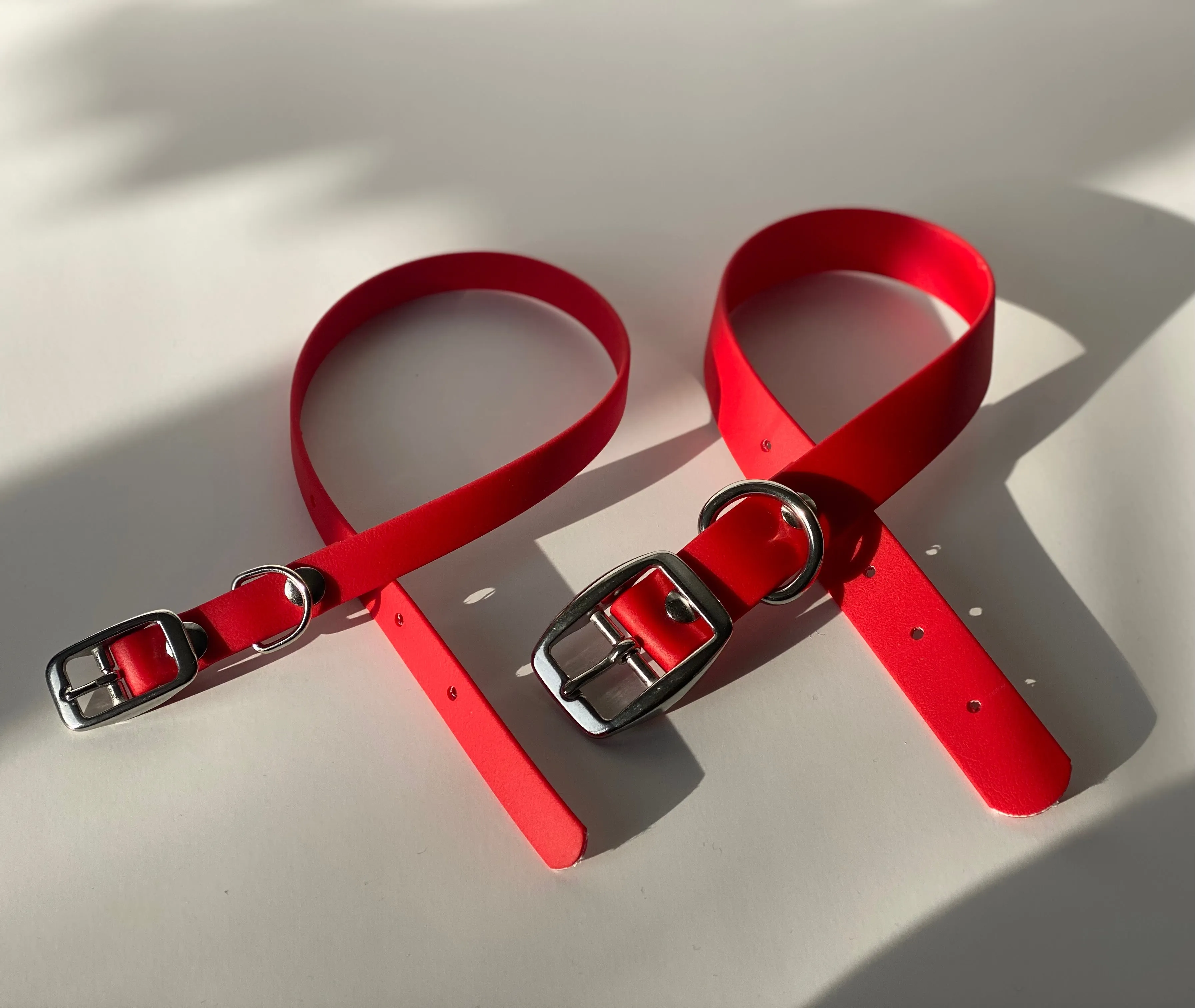 Walk By Good Boy - Biothane Collar - Chili