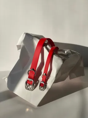 Walk By Good Boy - Biothane Collar - Chili