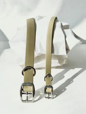 Walk By Good Boy - Biothane Collar - Clay